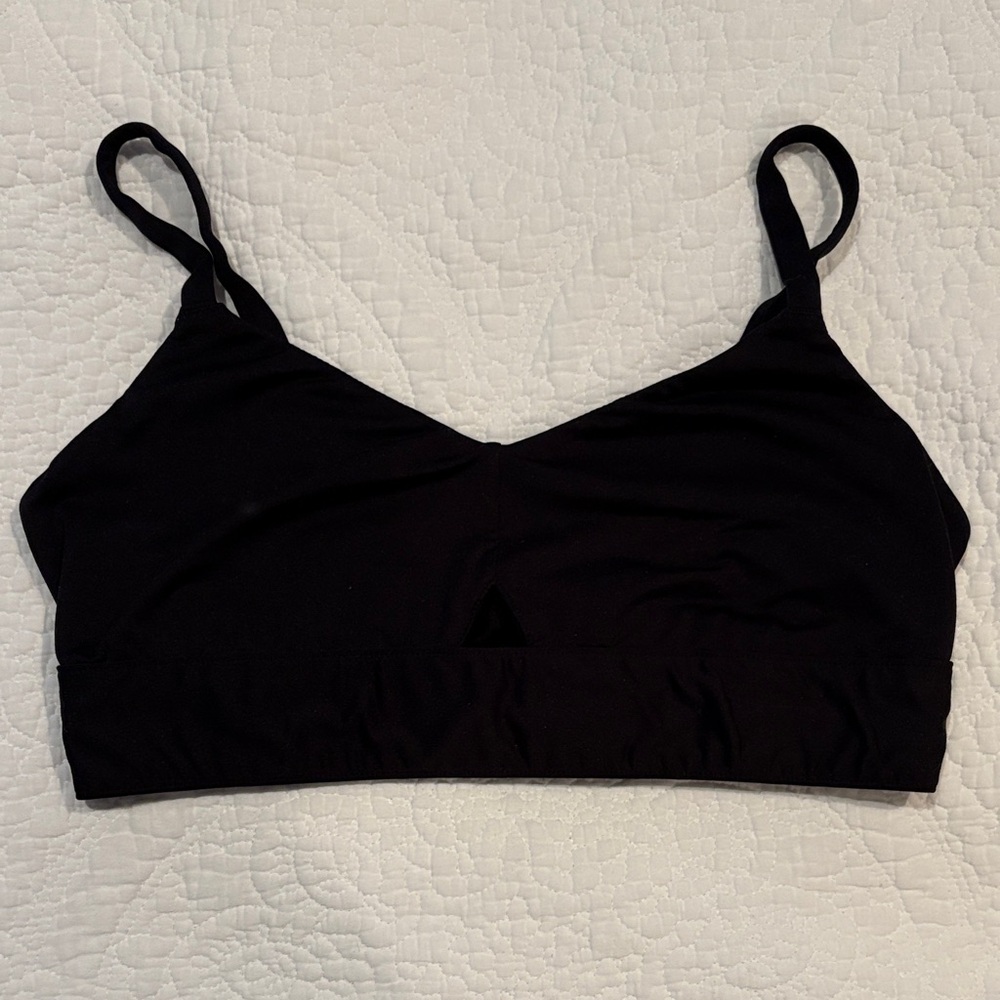 Fabletics Black Women's sports bra/ Bralette
